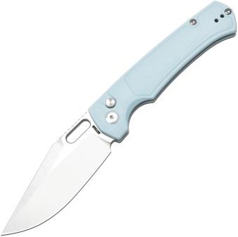 ATZ1867PMG Artisan Revel Button Lock Pocket Knife Mint GRN